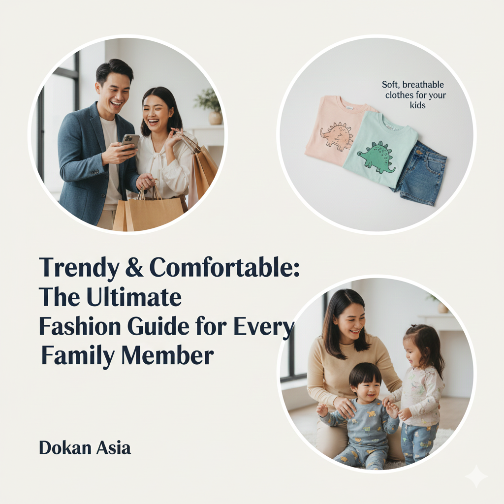 Trendy & Comfortable: The Ultimate Fashion Guide for Every Family Member