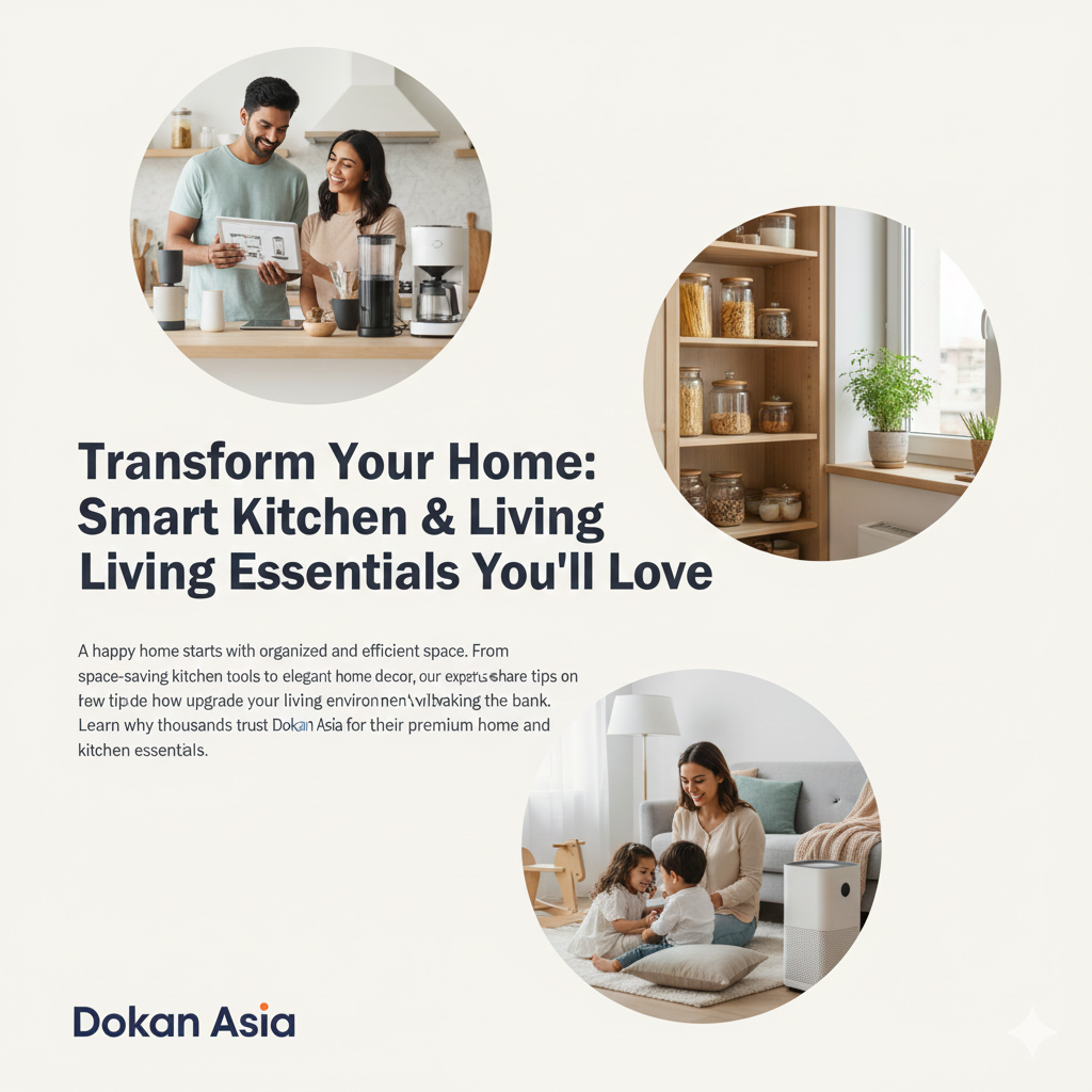 Transform Your Home: Smart Kitchen &amp; Living Essentials You'll Love