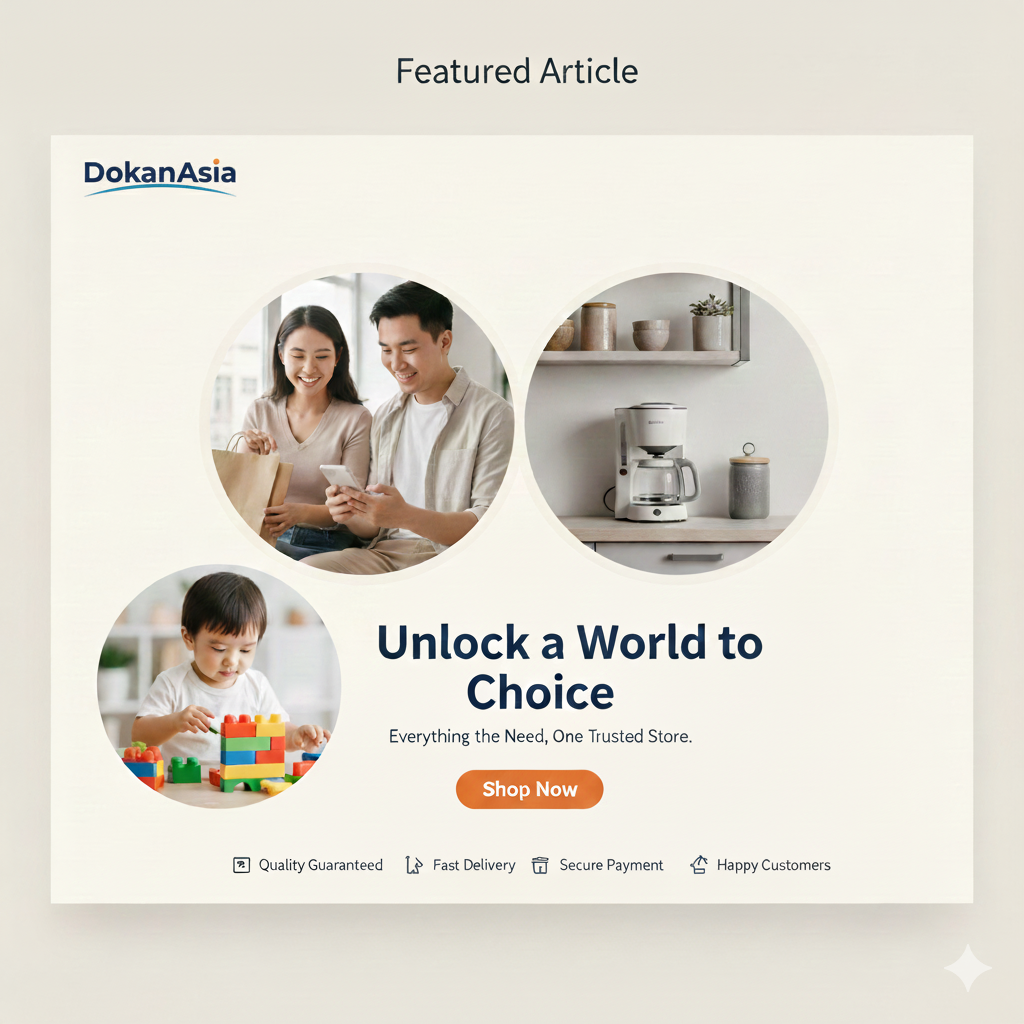 The Future of Online Shopping: Why Dokan Asia is Your New Favorite Store