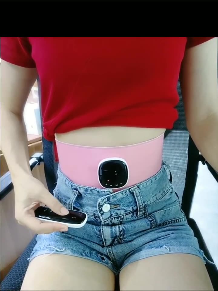 EMS Pulse Massage Slimming Belt Constant Temperature Warm Waist Care