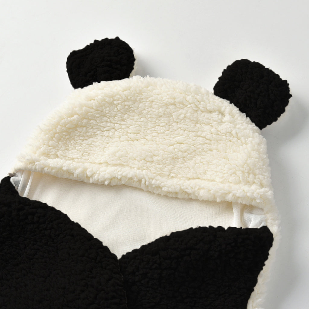 Baby Panda Cartoon Wool Quilt Blanket