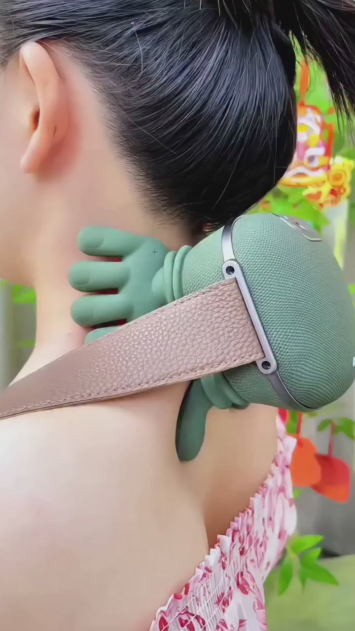 4D Humanoid Neck & Shoulder Massager with Heat Therapy